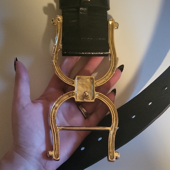 Topshop 2 Black and Gold Belts Set main image 8